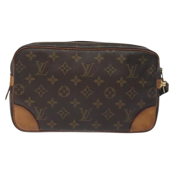 LOUIS VUITTON Monogram Marly Dragonne GM Clutch Bag M51825 LV Auth hk2741 - Picture 2 of 16